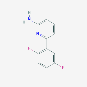 6-(2,5-Difluorophenyl)pyridin-2-amine