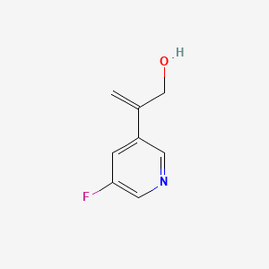 2-(5-Fluoropyridin-3-yl)prop-2-en-1-ol