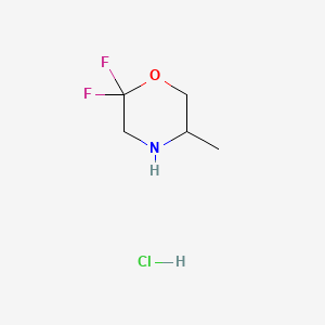 2,2-Difluoro-5-methylmorpholine hydrochloride