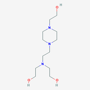 2,2'-({2-[4-(2-Hydroxyethyl)piperazin-1-yl]ethyl}azanediyl)di(ethan-1-ol)