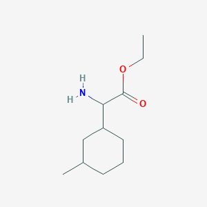 Ethyl 2-amino-2-(3-methylcyclohexyl)acetate