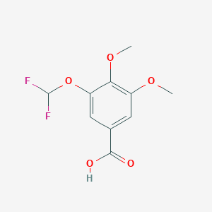 3-(Difluoromethoxy)-4,5-dimethoxybenzoicacid