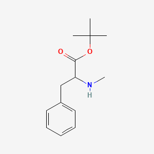 molecular formula C14H21NO2 B13567822 N-Me-Phe-otbu 