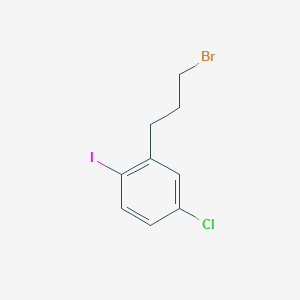 1-(3-Bromopropyl)-5-chloro-2-iodobenzene