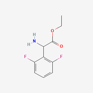 Ethyl 2-amino-2-(2,6-difluorophenyl)acetate