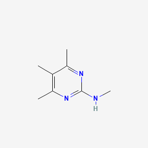 N,4,5,6-tetramethylpyrimidin-2-amine