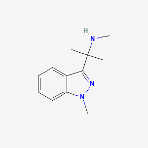 N-Methyl-2-(1-methyl-1H-indazol-3-yl)propan-2-amine