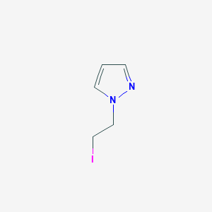 1-(2-Iodoethyl)-1h-pyrazole