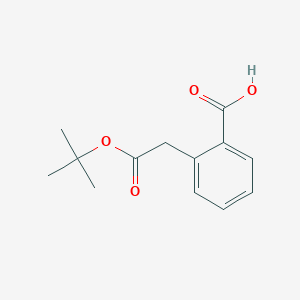 2-[2-(Tert-butoxy)-2-oxoethyl]benzoicacid