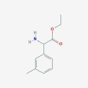 Ethyl 2-amino-2-(3-methylphenyl)acetate