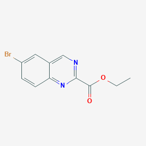 Ethyl6-bromoquinazoline-2-carboxylate