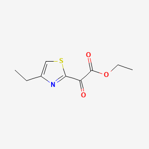 Ethyl2-(4-ethyl-1,3-thiazol-2-yl)-2-oxoacetate