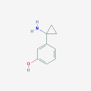 3-(1-Aminocyclopropyl)phenol