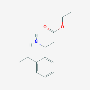 Ethyl 3-amino-3-(2-ethylphenyl)propanoate