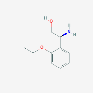 (s)-2-Amino-2-(2-isopropoxyphenyl)ethan-1-ol