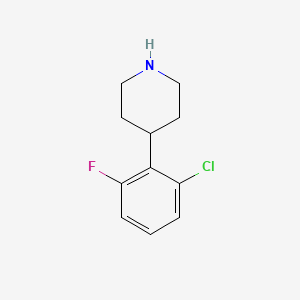 4-(2-Chloro-6-fluorophenyl)piperidine