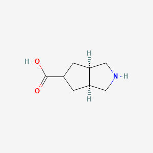 (3aR,5S,6aS)-octahydrocyclopenta[c]pyrrole-5-carboxylic acid