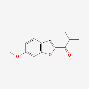 1-(6-Methoxybenzofuran-2-yl)-2-methylpropan-1-one