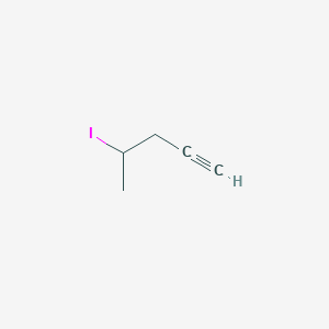 4-Iodopent-1-yne