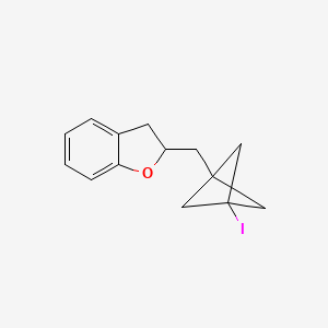 2-({3-Iodobicyclo[1.1.1]pentan-1-yl}methyl)-2,3-dihydro-1-benzofuran