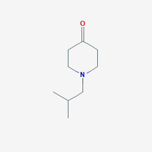 molecular formula C9H17NO B135686 1-Isobutyl-4-piperidone CAS No. 72544-16-2