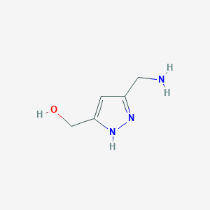 (3-(Aminomethyl)-1h-pyrazol-5-yl)methanol