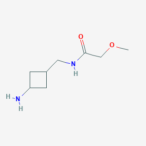 n-((3-Aminocyclobutyl)methyl)-2-methoxyacetamide