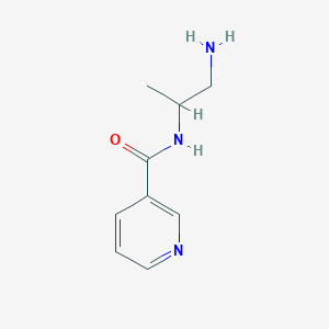 N-(1-aminopropan-2-yl)nicotinamide