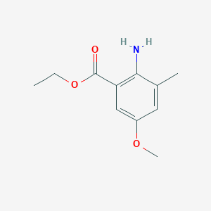 Ethyl 2-amino-5-methoxy-3-methylbenzoate