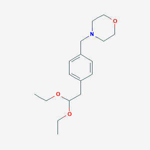 4-{[4-(2,2-Diethoxyethyl)phenyl]methyl}morpholine