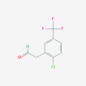 (2-Chloro-5-trifluoromethyl-phenyl)-acetaldehyde