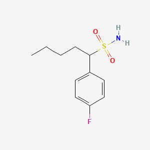 1-(4-Fluorophenyl)pentane-1-sulfonamide