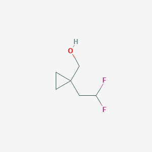 [1-(2,2-Difluoroethyl)cyclopropyl]methanol