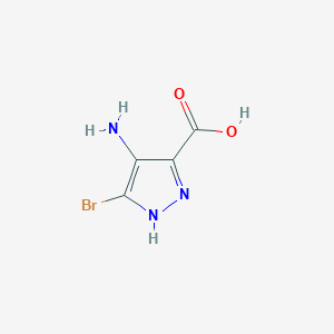 4-Amino-3-bromo-1H-pyrazole-5-carboxylic acid