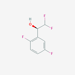 (1R)-1-(2,5-difluorophenyl)-2,2-difluoroethan-1-ol