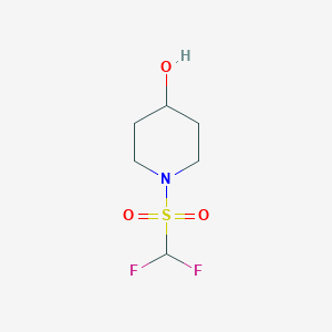 1-(Difluoromethylsulfonyl)piperidin-4-ol