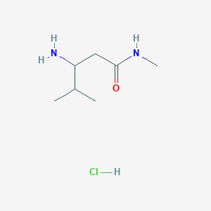 3-amino-N,4-dimethylpentanamidehydrochloride