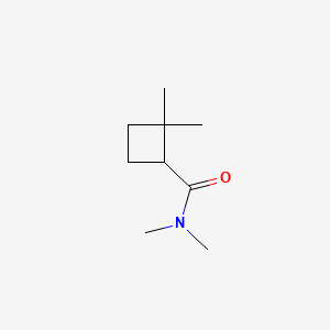 N,N,2,2-tetramethylcyclobutane-1-carboxamide