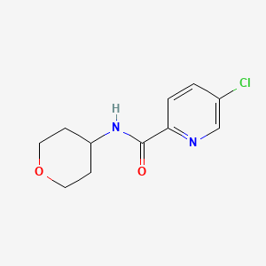 5-chloro-N-(oxan-4-yl)pyridine-2-carboxamide