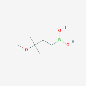 (3-Methoxy-3-methylbutyl)boronic acid