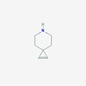 molecular formula C7H11N B13569071 6-Azaspiro[2.5]oct-1-ene 