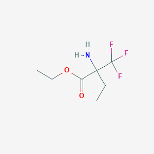 Ethyl 2-Amino-2-trifluoromethyl-pentanoate