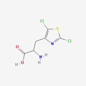 2-Amino-3-(2,5-dichlorothiazol-4-yl)propanoic acid