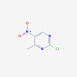 molecular formula C5H4ClN3O2 B1356914 2-氯-4-甲基-5-硝基嘧啶 CAS No. 97821-70-0