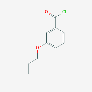 molecular formula C10H11ClO2 B1356915 3-丙氧基苯甲酰氯 CAS No. 83230-74-4