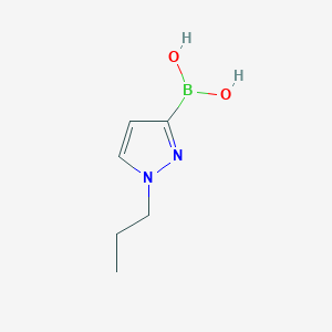 (1-propyl-1H-pyrazol-3-yl)boronic acid