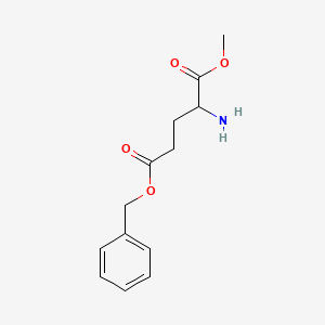 5-Benzyl 1-methyl 2-aminopentanedioate