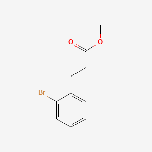 molecular formula C10H11BrO2 B1356922 3-(2-溴苯基)丙酸甲酯 CAS No. 66191-86-4