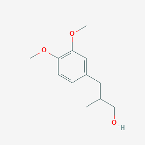 3-(3,4-Dimethoxyphenyl)-2-methylpropan-1-ol