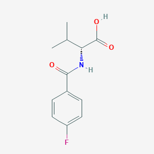 (4-Fluorobenzoyl)-D-valine